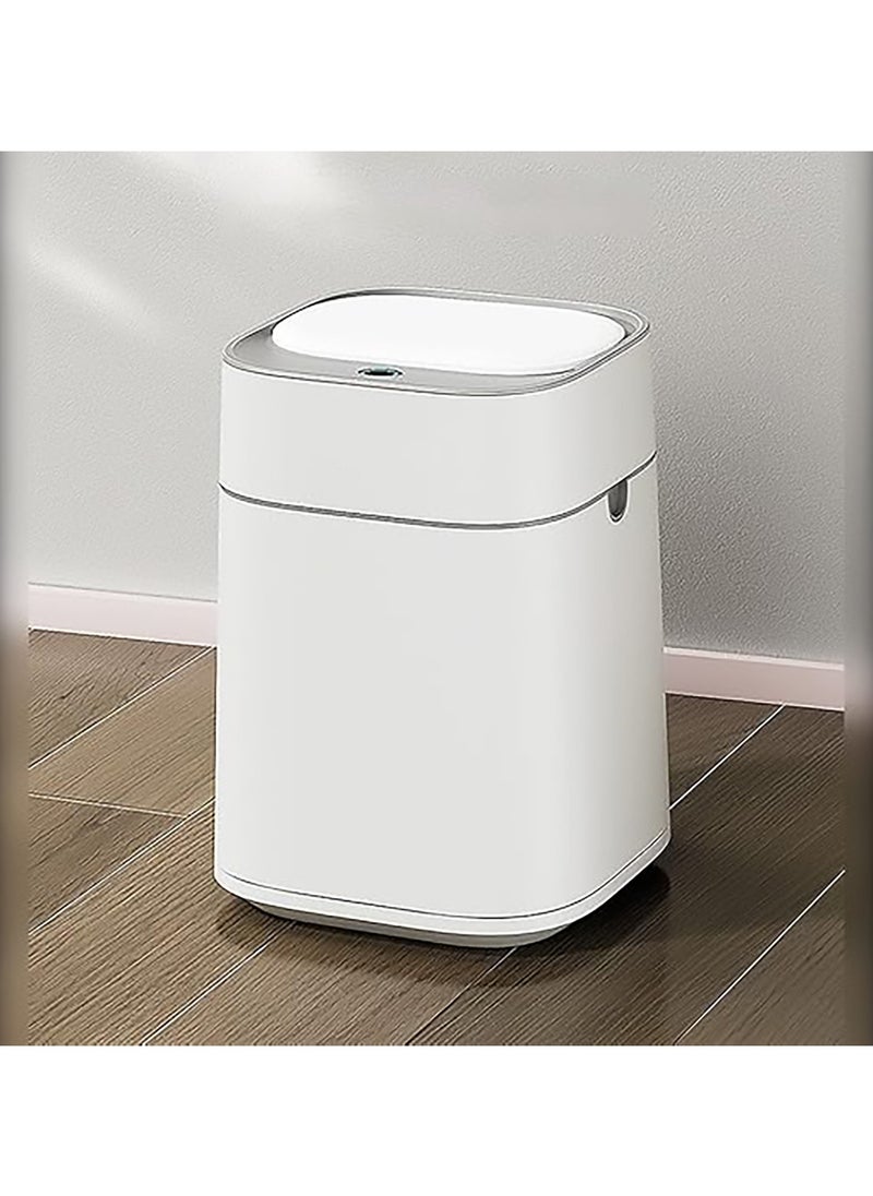 LIMITLESS Automatic Adsorption Electronic Waste Bin, Smart Sensor, White Trash Bin, Touchless, Bathroom, Kitchen, Bedroom, 14L  - Image 4