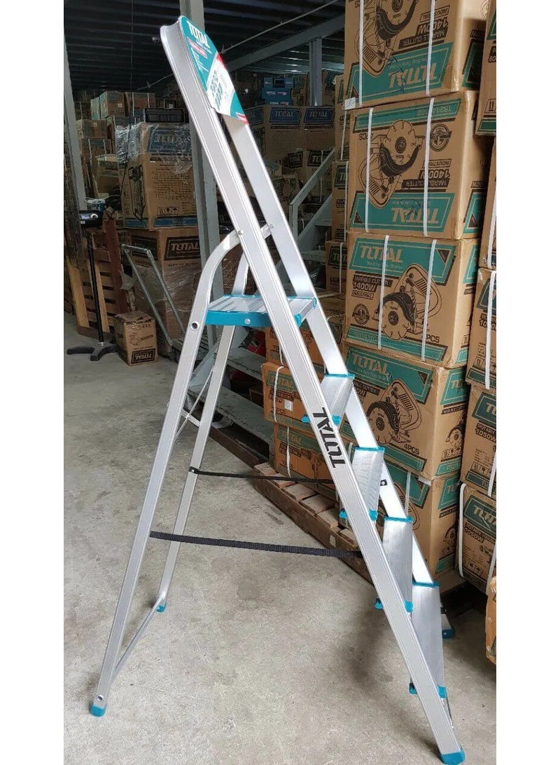 TOTAL Aluminum Ladder 5 Steps THLAD06051 - Image 4