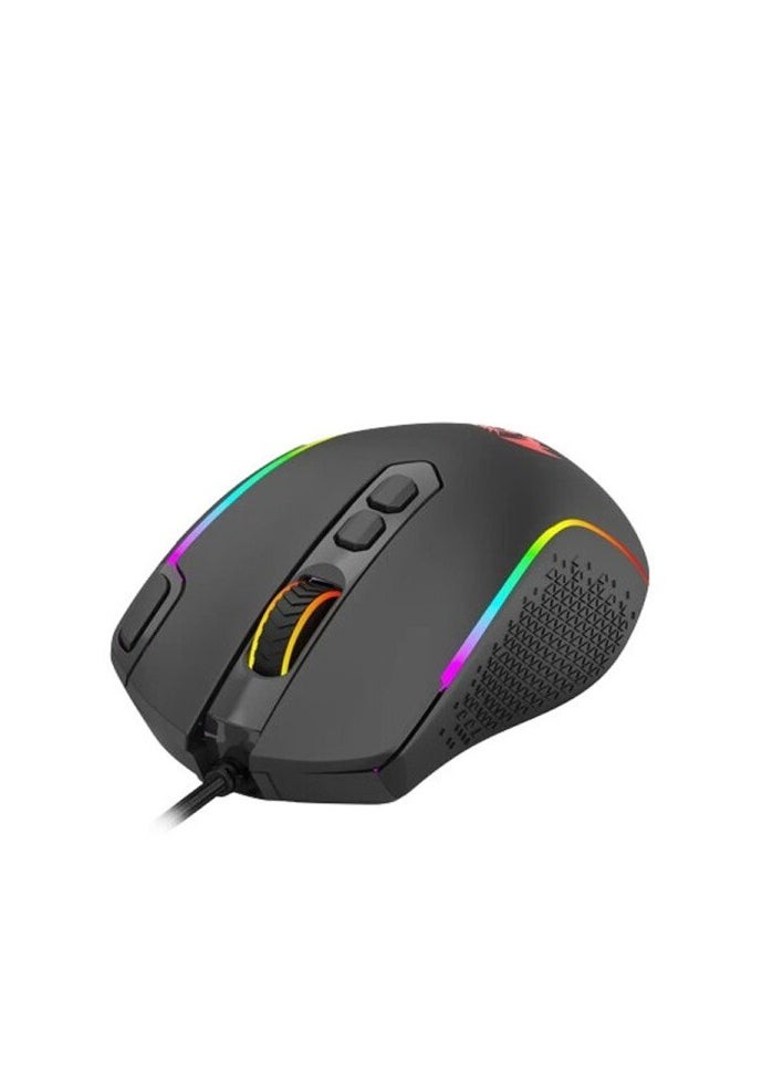 REDRAGON - M615 ARDAL  MOUSE with a Unique 16.8 Million RGB Colors , 8000 DPI , 8 Programmable Smart keys , Ergonomic Design - Image 1