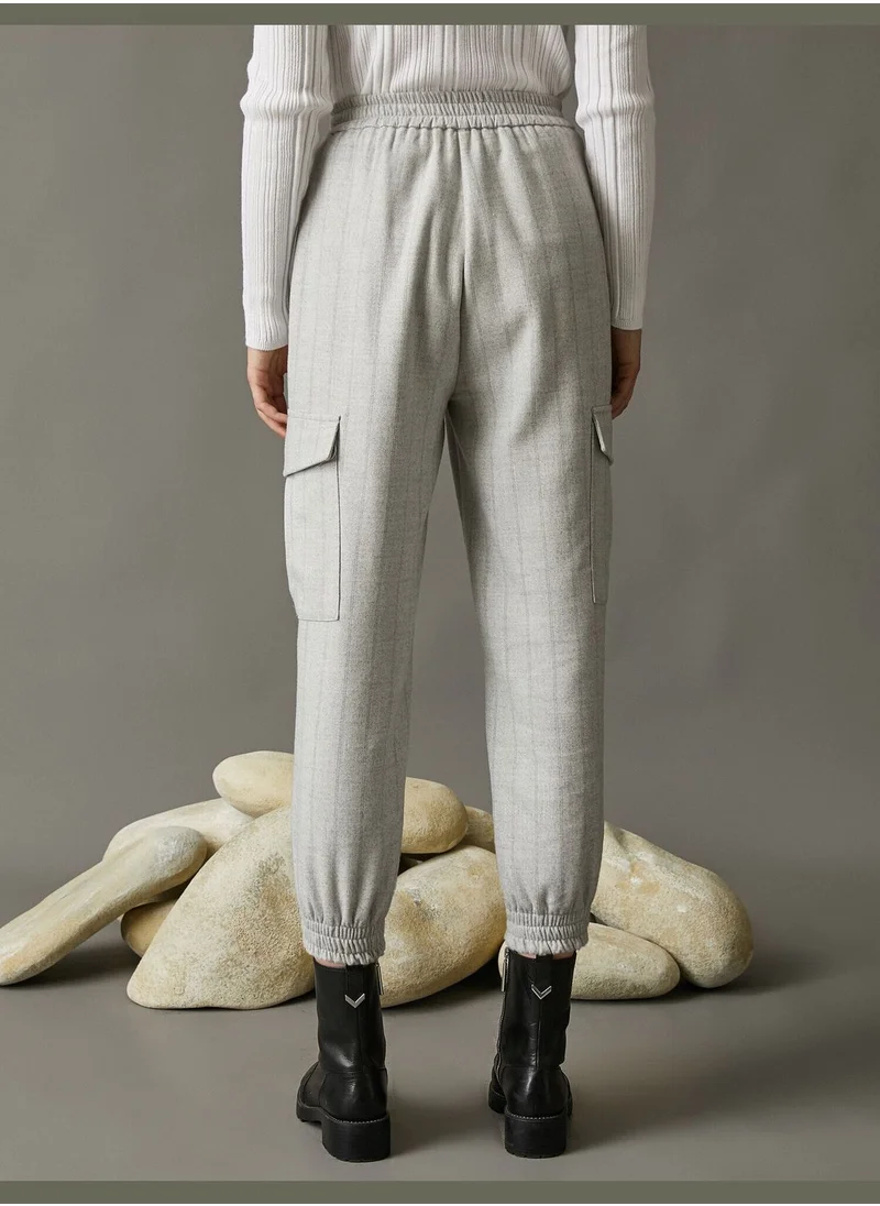 KOTON Cargo Pocket Sides Jogger Pants