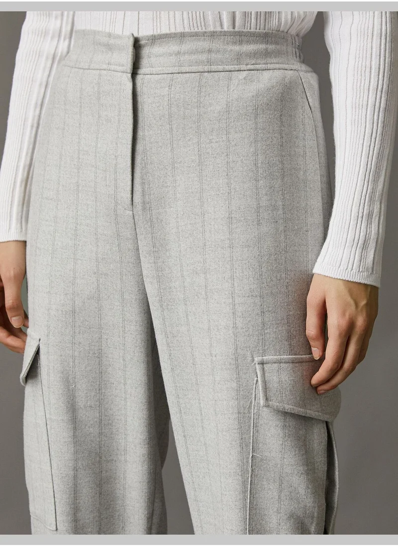 KOTON Cargo Pocket Sides Jogger Pants