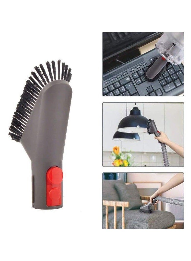 عام **طقم 5 قطع ملحقات مكنسة متوافق مع Dyson V7 V8 V10 - رأس فرشاة لجميع الأسطح وطقم أدوات الفتحات، ملحق بديل للتنظيف العميق** - Image 4