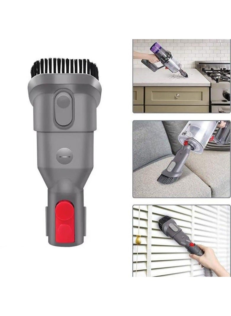 عام **طقم 5 قطع ملحقات مكنسة متوافق مع Dyson V7 V8 V10 - رأس فرشاة لجميع الأسطح وطقم أدوات الفتحات، ملحق بديل للتنظيف العميق** - Image 3