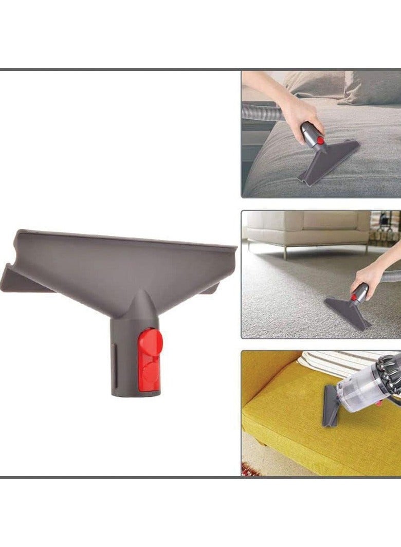 عام **طقم 5 قطع ملحقات مكنسة متوافق مع Dyson V7 V8 V10 - رأس فرشاة لجميع الأسطح وطقم أدوات الفتحات، ملحق بديل للتنظيف العميق** - Image 2