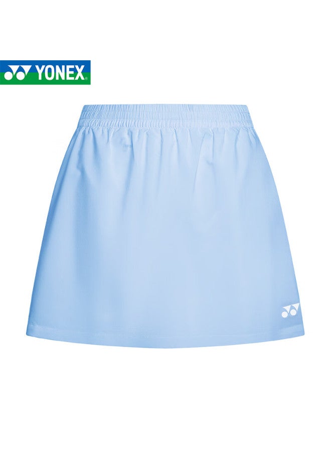 Yonex Women's Badminton Sports T-shirt Short Sleeve Breathable Skirt - 220075bcr Black XL - Image 2