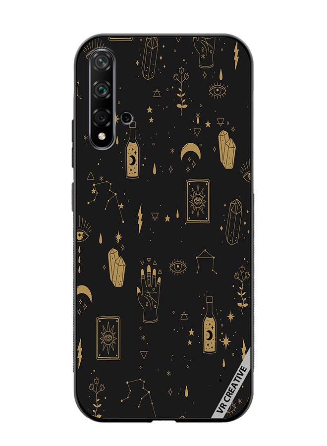 VR CREATIVE Protective Case Cover For Huawei Nova 5T Abstract Design Multicolour - Image 1