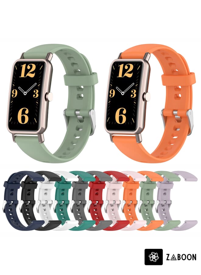 Zaboon Huawei Watch Fit Mini 16mm Silicone Watch Band - Image 4