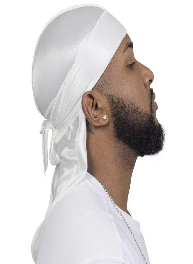 فورس ويف مجموعة فورس ويف المكونة من 12 قطعة من أغطية الرأس الساتان الفاخرة للرجال والنساء، غطاء شعر حريري فائق النعومة بذيل طويل، يسمح بمرور الهواء لحماية الشعر من التموجات بزاوية 360 درجة، وتصفيفه، والنوم (ألوان متنوعة) - Image 2