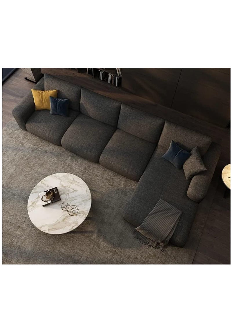 Comfynest Comfynest Chic Dark Grey Corner Sofa Set for Your Stylish Living Space  - Image 2