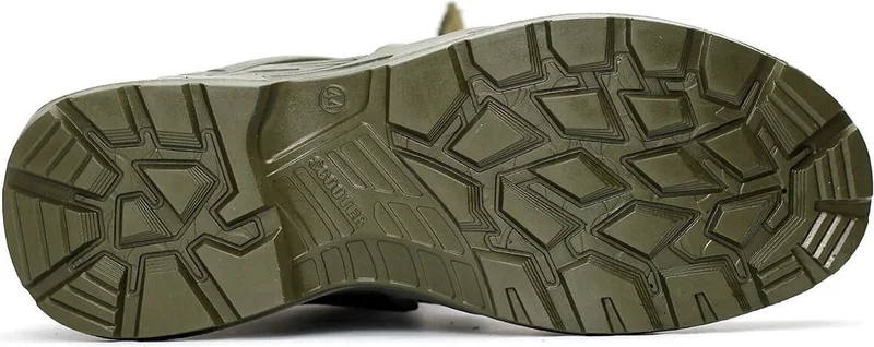 سكوتر Men's Waterproof Nubuck Leather Military Tactical Boots Khaki 1490