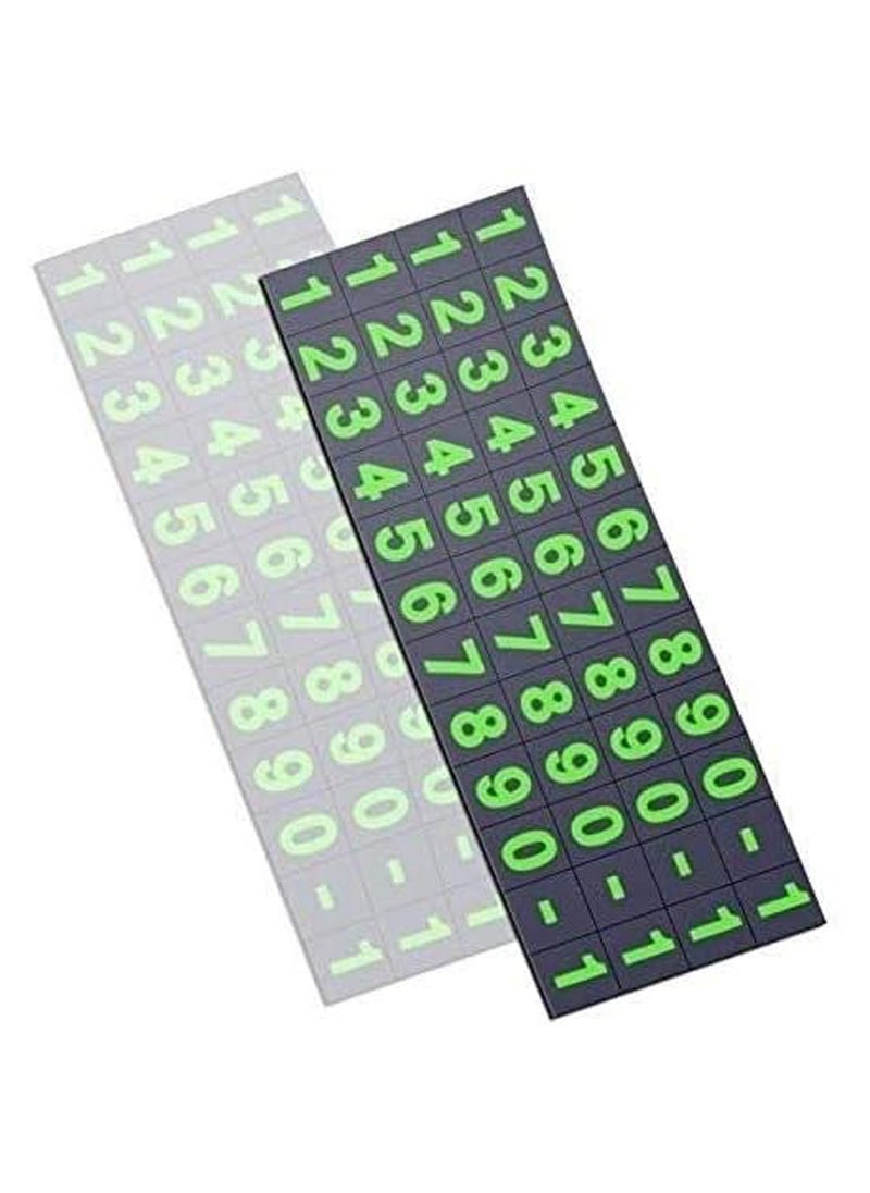 LIMITLESS Car Luminous Temporary Parking Card Number Plate, High Temperature Resistance Car Styling Elegant Interior Temporary Car Parking  - Image 5