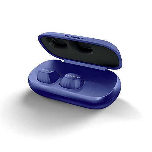 SOL REPUBLIC Amps Air 2.0 Waterproof Wireless Bluetooth Earbuds, blue - Image 4