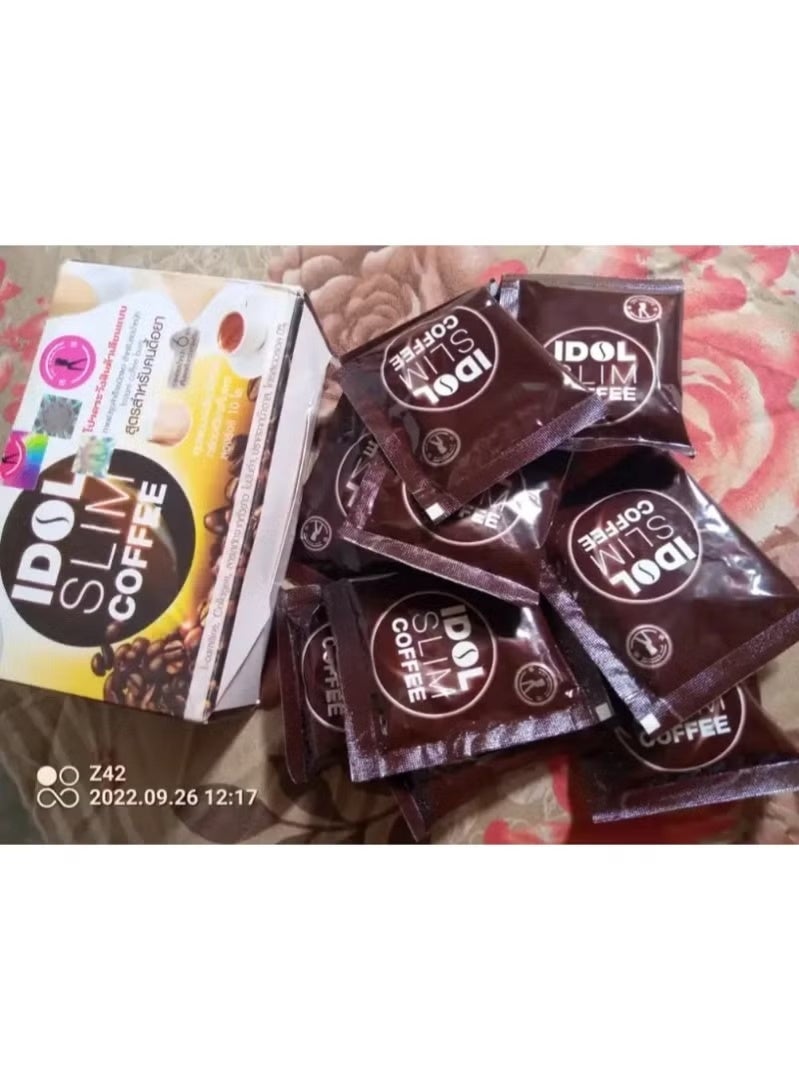 أيدول مزيج مشروب قهوة سليم سريعة التحضير - عبوة اقتصادية من 10 أكياس - Image 3