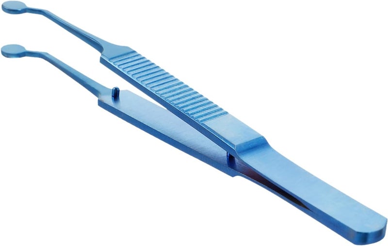 Outanaya Metal Meibomian Gland Expressor Eyelid Tweezer for Women Skin Care Tool Eyelid Forceps Beauty Aid - Image 1
