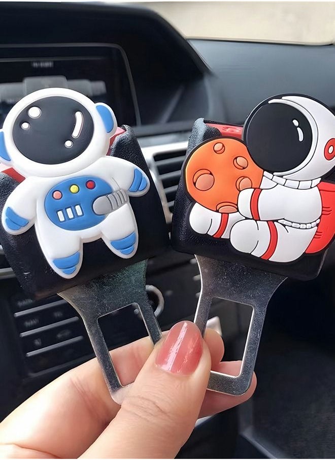 GROIC 2PCS Cartoon Car Buckle Extender,Car Seat Belt Clips,Universal Car Extension Socket Buckles Connector,Automobile Decoration Accessories  - Image 5