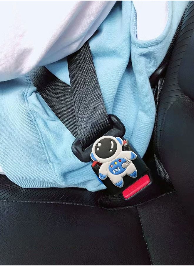GROIC 2PCS Cartoon Car Buckle Extender,Car Seat Belt Clips,Universal Car Extension Socket Buckles Connector,Automobile Decoration Accessories  - Image 2