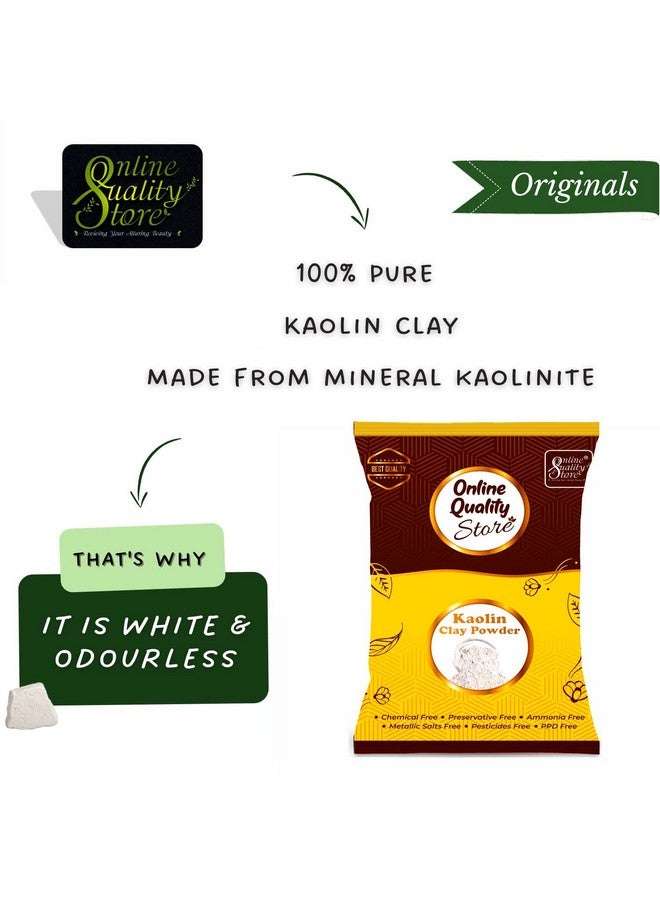 Online Quality Store Natural Kaolineclay Powder For Acne Blackheads And For Glowing Skin 250G - Image 4