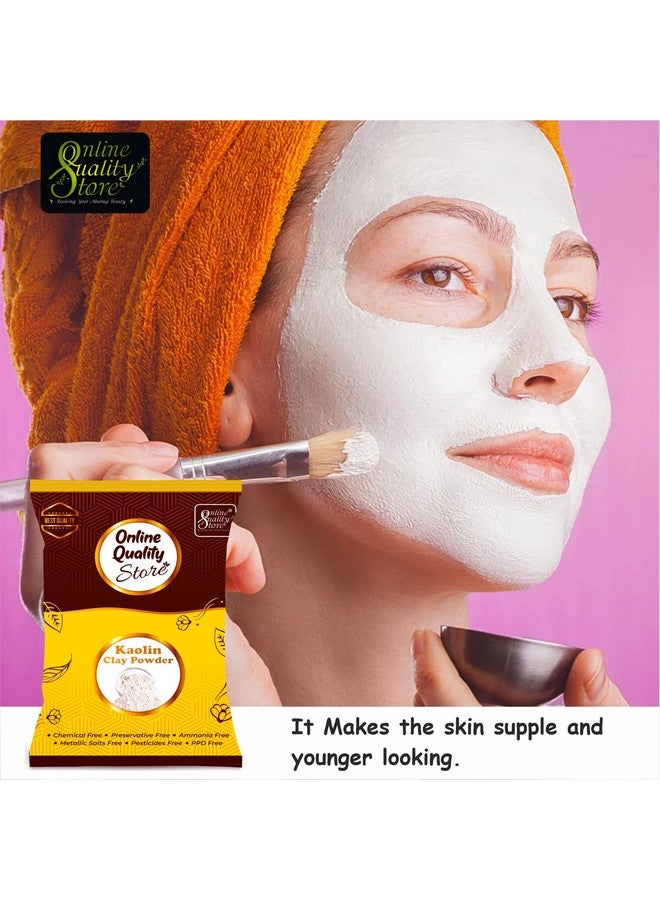 Online Quality Store Natural Kaolineclay Powder For Acne Blackheads And For Glowing Skin 250G - Image 2