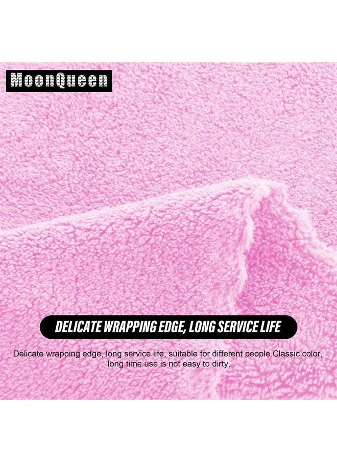 MOONQUEEN - Ultra Soft Premium Washcloths Set - 12 x 12 inches - 24 Pack - Quick Drying - Highly Absorbent Coral Velvet Bathroom Wash Clothes - Use as Bath, Spa, Facial, Fingertip Towel (Frozen Berry) - Image 1