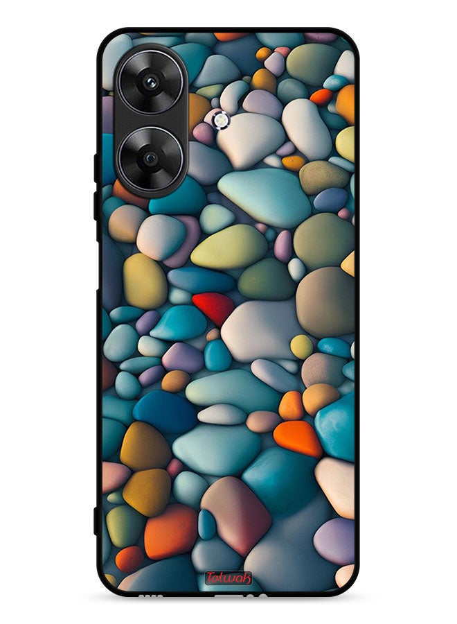 Tolwak Realme Note 60 4G Protective Case Cover Stones Abstract Pattern - Image 1