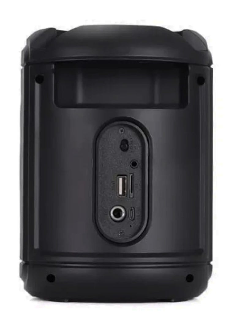 10W Portable Wireless Bluetooth Speaker with FM Radio, USB/SD Inputs & Integrated Phone Holder - Image 3