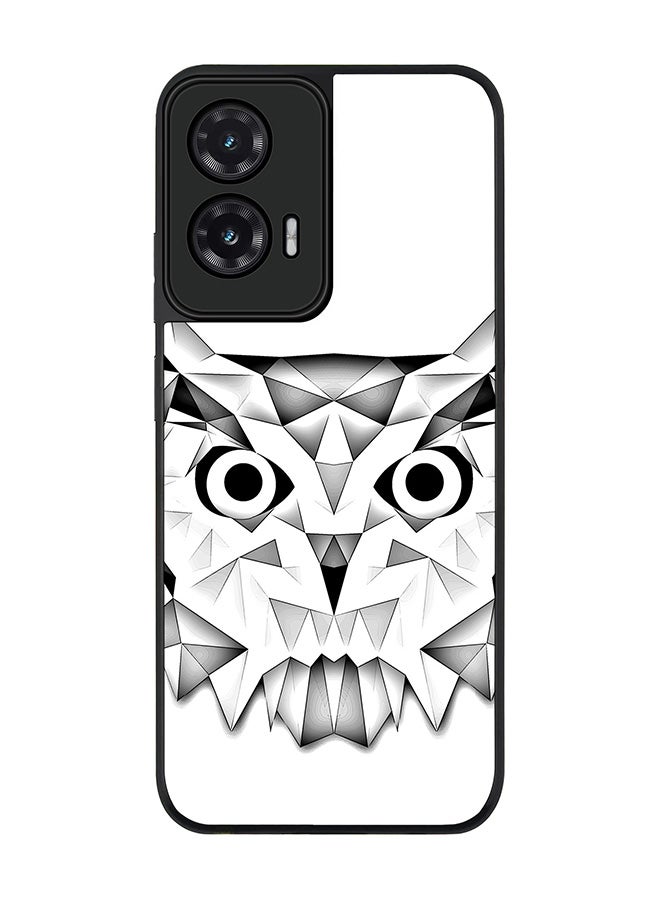 Stylizedd For Motorola Moto G35 Case,Slim fit Camera Protection, Shockproof Thin Phone cover  - Poly Owl
