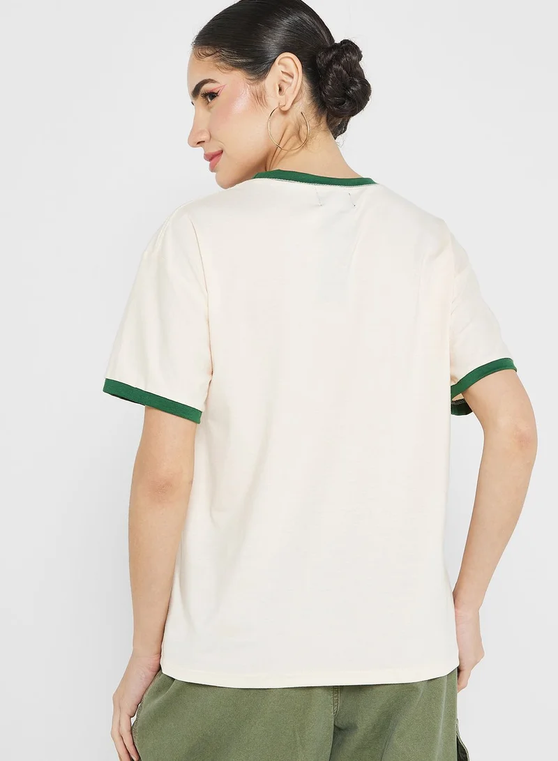 Ginger Urban Minx Ringer T-Shirt