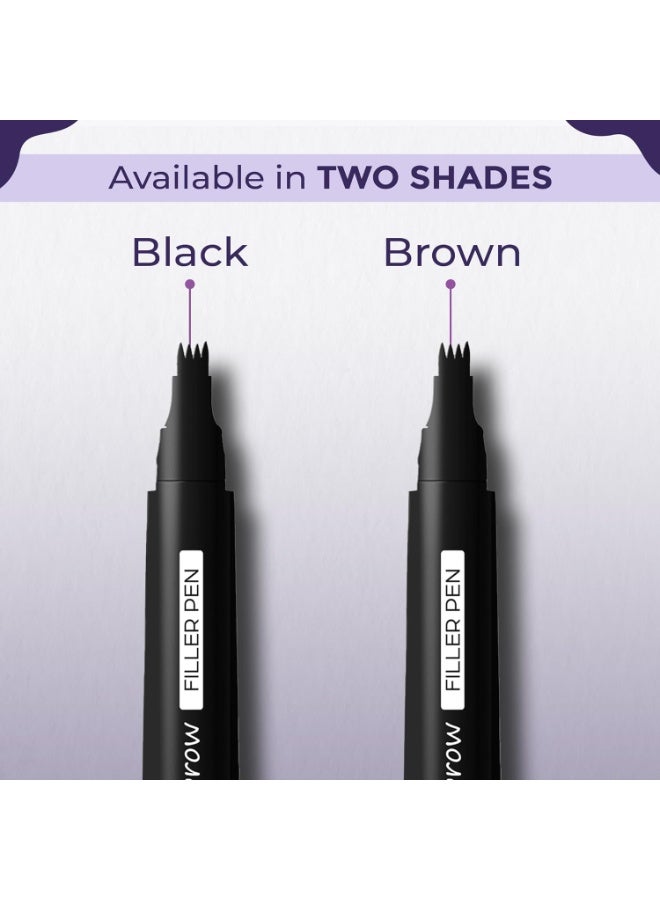 Sanfe Eyebrow Filler Pen (Black, Pack Of 1) - Image 4