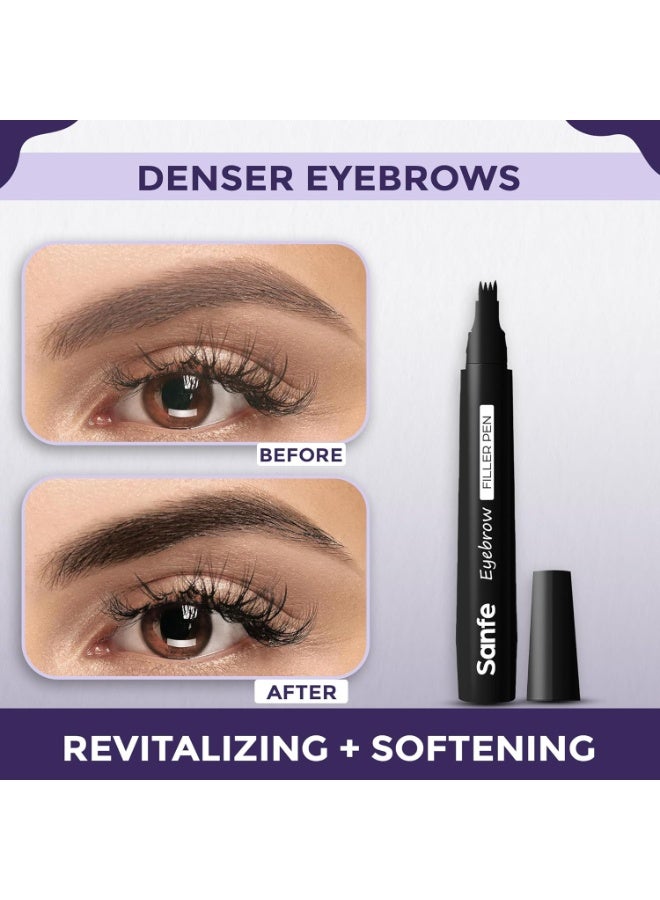 Sanfe Eyebrow Filler Pen (Black, Pack Of 1) - Image 2