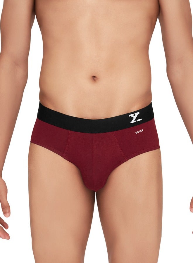 XYXX Pack of 3 Aero Anti-bacterial Odour-free cotton Solid Men Brief  - Image 4