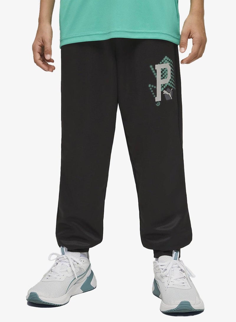PUMA Youth Active Logo Pants - Image 1