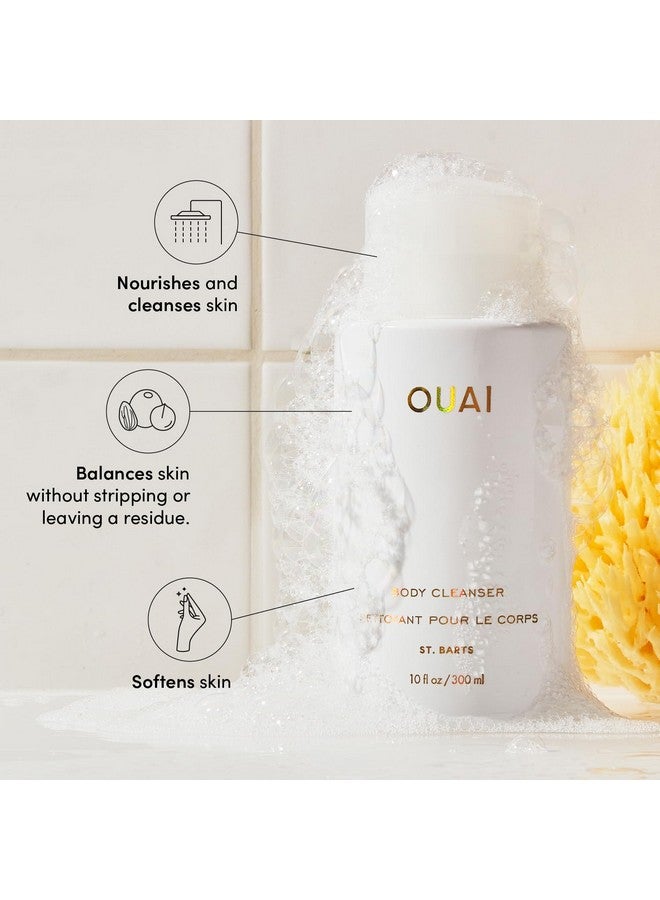 Ouai Body Cleanser St. Barts Foaming Body Wash With Jojoba Oil And Rosehip Oil To Hydrate Nurture Balance And Soften Skin Paraben Phthalate And Sulfate Free Skin Care Products 10 Oz - Image 2