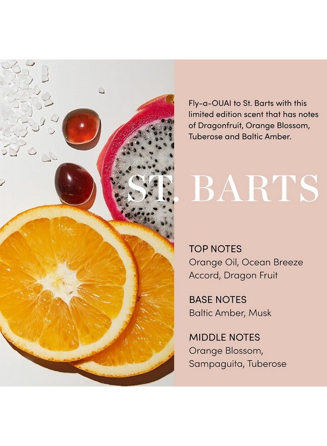 Ouai Body Cleanser St. Barts Foaming Body Wash With Jojoba Oil And Rosehip Oil To Hydrate Nurture Balance And Soften Skin Paraben Phthalate And Sulfate Free Skin Care Products 10 Oz - Image 4