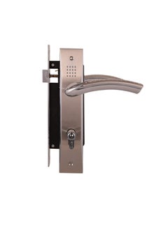 Rock Door Lockset Complete (with 85-45MM Lockbody & 70MM cylinder) SN/CP - ROCK Brand  - Image 2