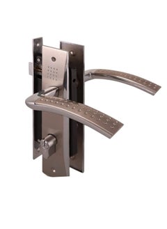 Rock Door Lockset Complete (with 85-45MM Lockbody & 70MM cylinder) SN/CP - ROCK Brand  - Image 3