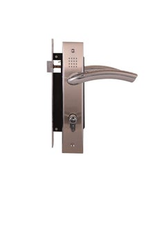 Rock Door Lockset Complete (with 85-45MM Lockbody & 70MM cylinder) SN/CP - ROCK Brand  - Image 1