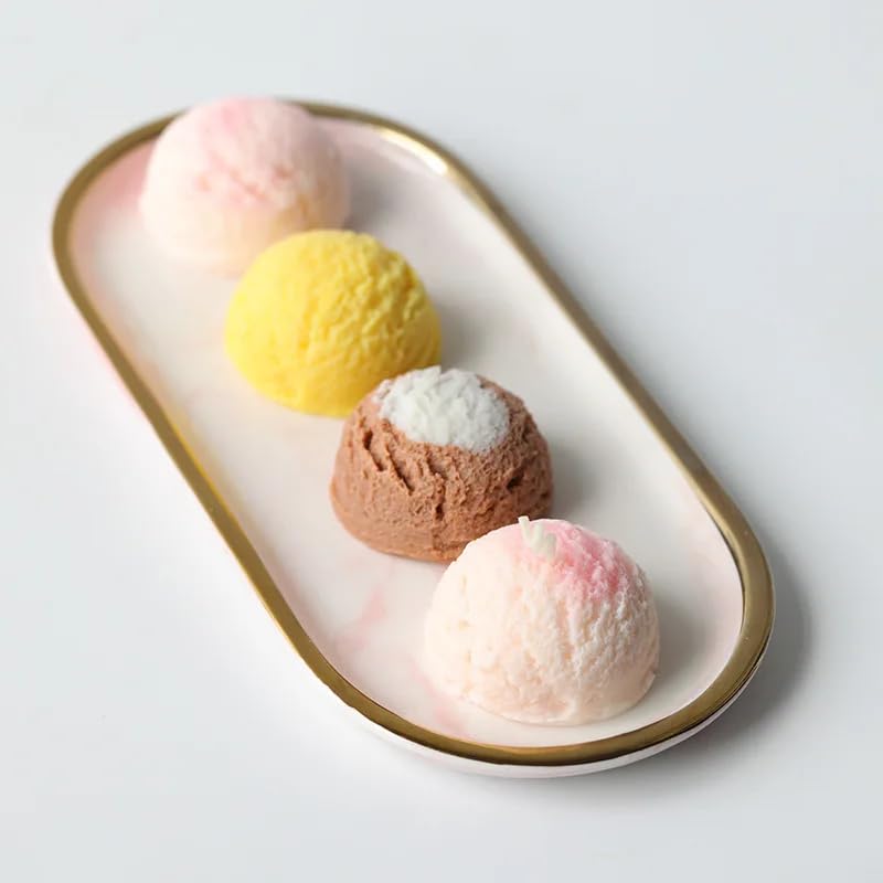LEGACYCART 1Pcs Ice Cream Scoop Silicone Fondant Mould Mulberry Gum Paste Chocolate Candy Jelly Jello Ice Cube Mold Cake Decoration Cupcake Decorating Topper Tools Mould Pack of 1 - Image 5