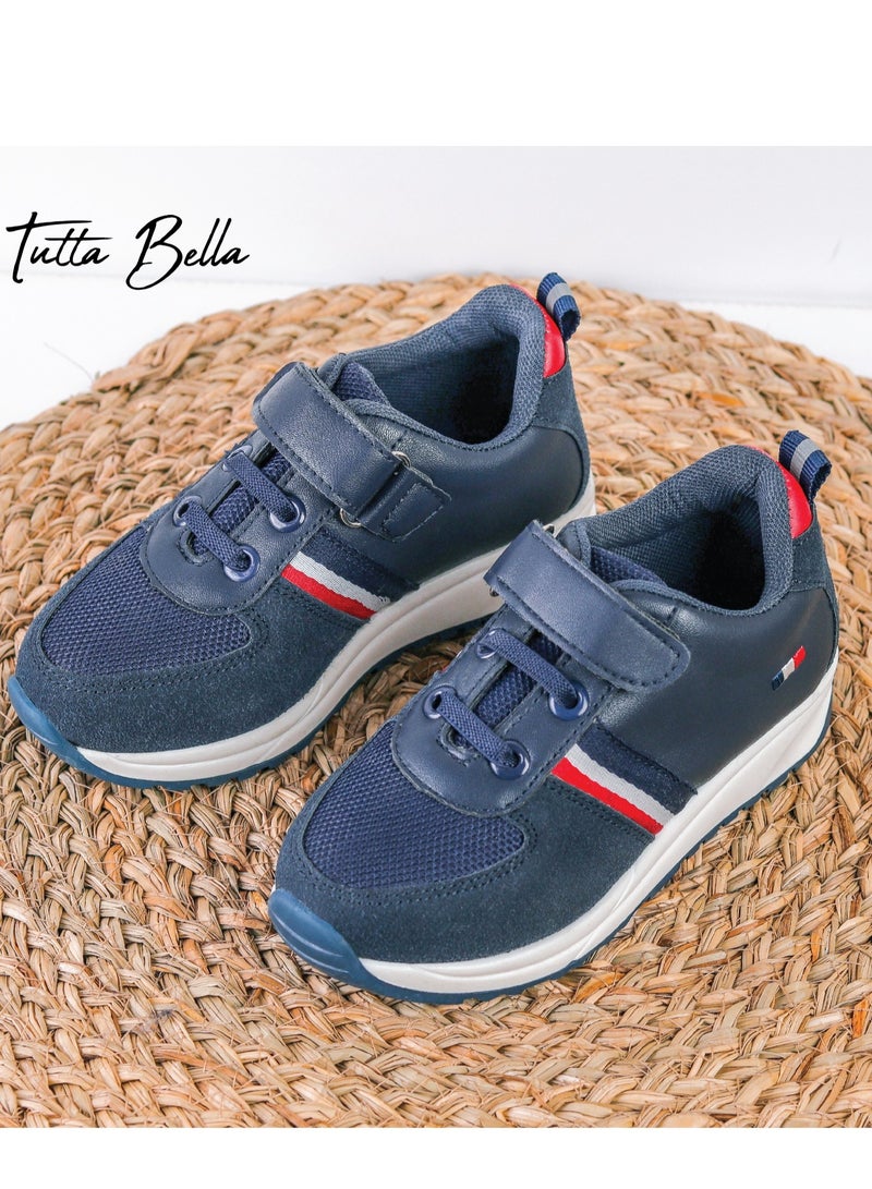 Flat Sneaker Shoes Casual For Kids - Blue