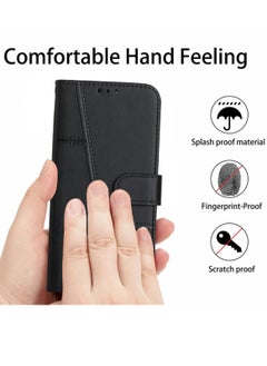 Best Choice Products iPhone 16 Pro Max Case,Premium iPhone 16 Pro Max Leather Wallet Cover with Card Holder Kickstand Magnetic Closure Flip Folio Phone Cover for iPhone 16 Pro Max,Black  - Image 2