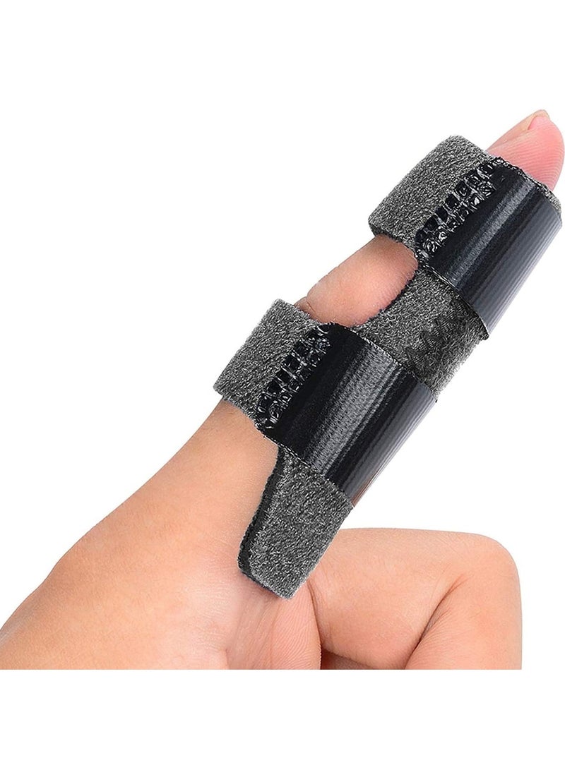 دعامة إصبع زنادي عدد 1 قطعة لتقويم الإصبع – جبيرة قابلة للتعديل لعلاج إصبع المطرقة ودعم مفاصل الأصابع - Image 1