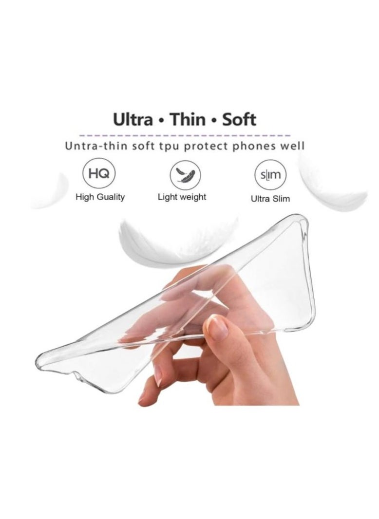 Generic - For Oppo Find X5 Shockproof Silicone Back Defender Cover , Defender Corners and Semi Transparent Back Compatible With Oppo Find X5 (6.55'') (Clear) - Image 1