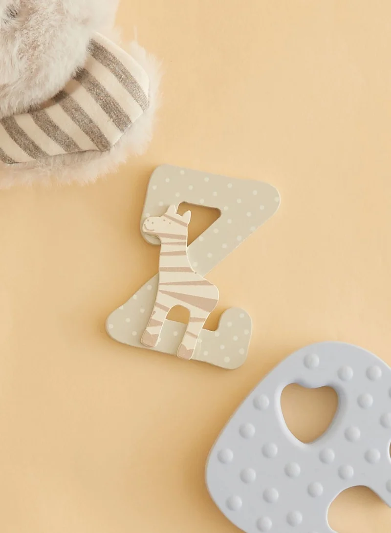 JoJo Maman Bebe Initial Z Wooden Letter