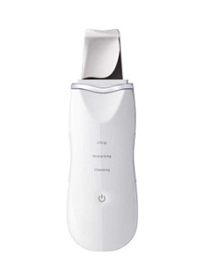 Ultrasonic Skin Scrubber For Blackhead Face Lifting White - Image 4