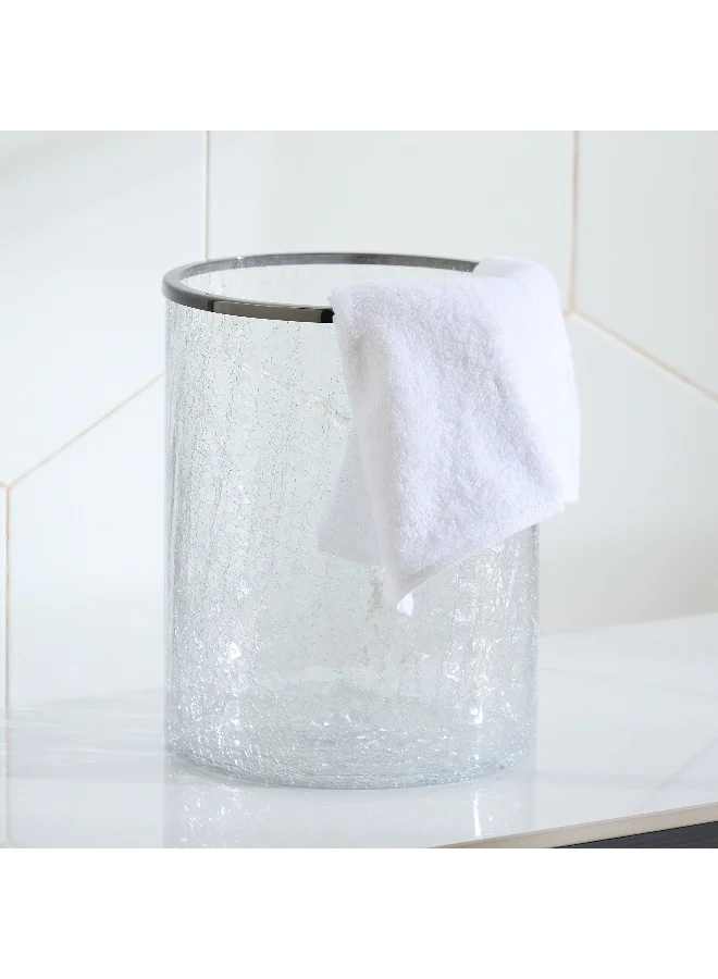 Home Box Cristal Glass Waste Bin