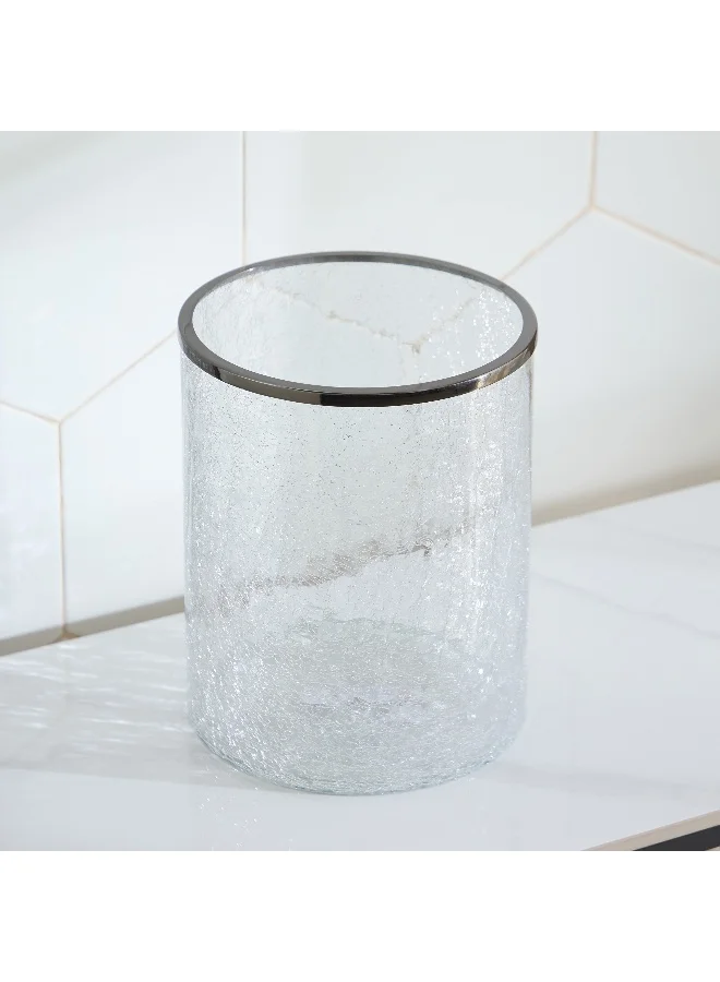 Home Box Cristal Glass Waste Bin