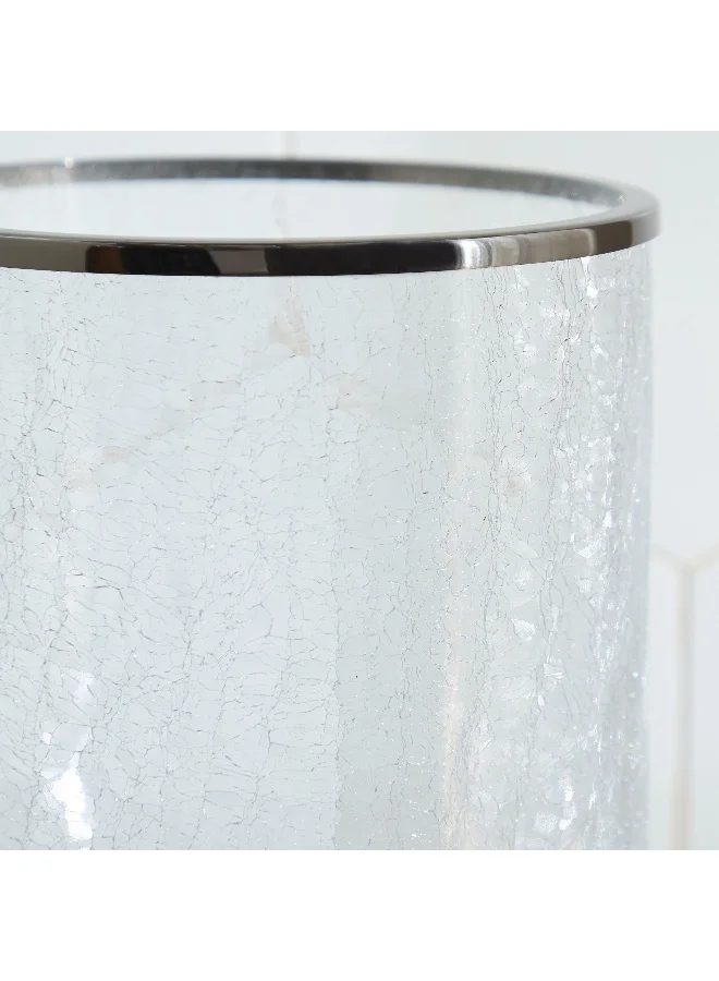 Home Box Cristal Glass Waste Bin
