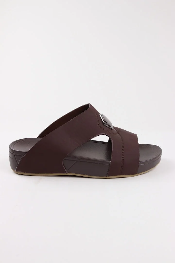 Viny Viny Men's Arabic Sandals – Comfortable Casual Slip-On Slide – Everyday Wear – Black, Coffee, White