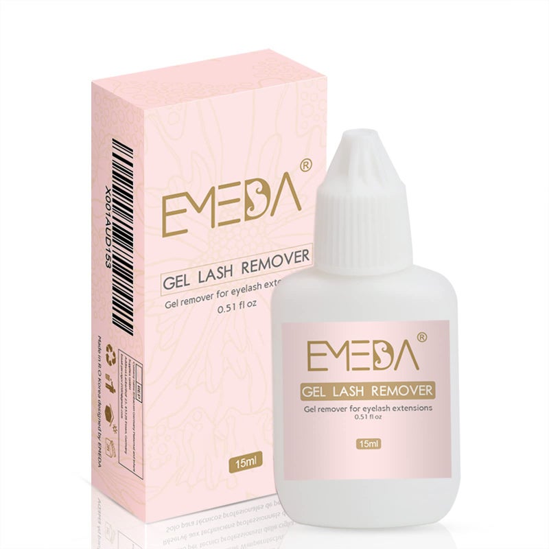 EMEDA Eyelash Extension Remover Gel 15ml - Quickly Dissolves Powerful Lash Adhesive, Not for Clusters Glue, Professional Removal for Extensions (15ml) - Image 1