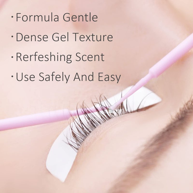 EMEDA Eyelash Extension Remover Gel 15ml - Quickly Dissolves Powerful Lash Adhesive, Not for Clusters Glue, Professional Removal for Extensions (15ml) - Image 4