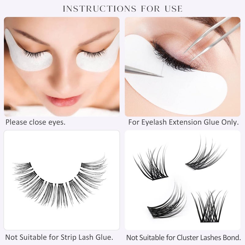 EMEDA Eyelash Extension Remover Gel 15ml - Quickly Dissolves Powerful Lash Adhesive, Not for Clusters Glue, Professional Removal for Extensions (15ml) - Image 5